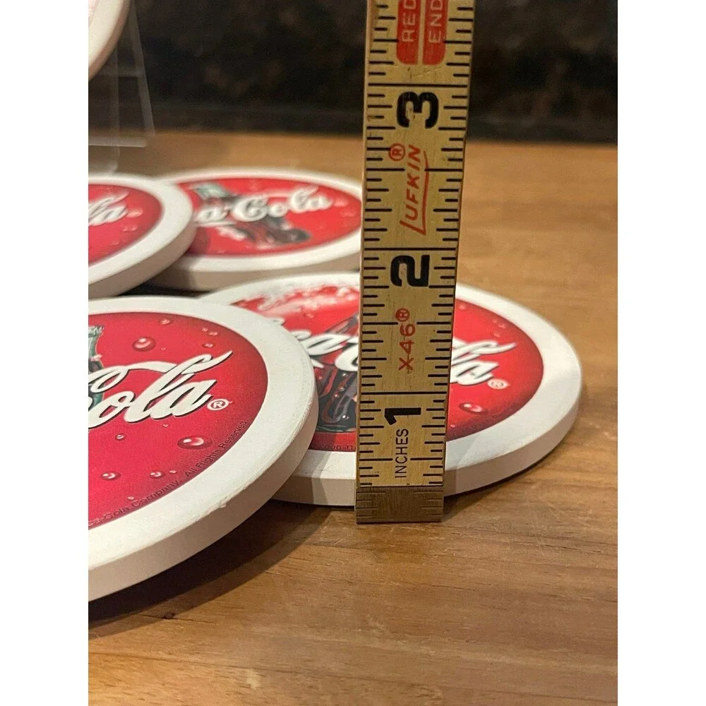 Vintage Collectible Coca-Cola 8 Coasters 2000